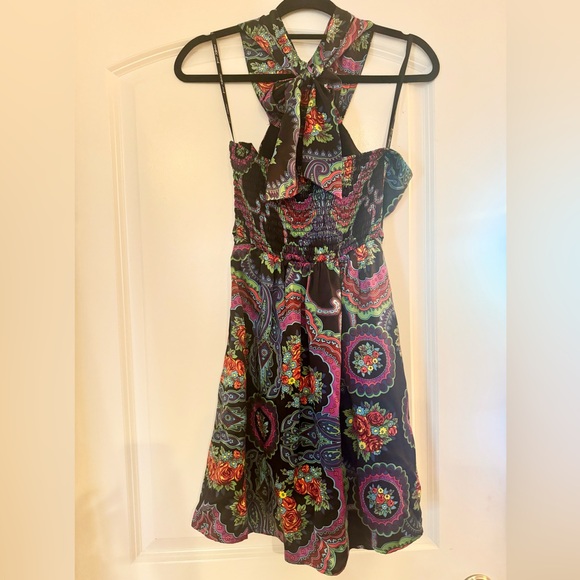 Betsey Johnson Silk Halter Dress - Picture 5 of 8